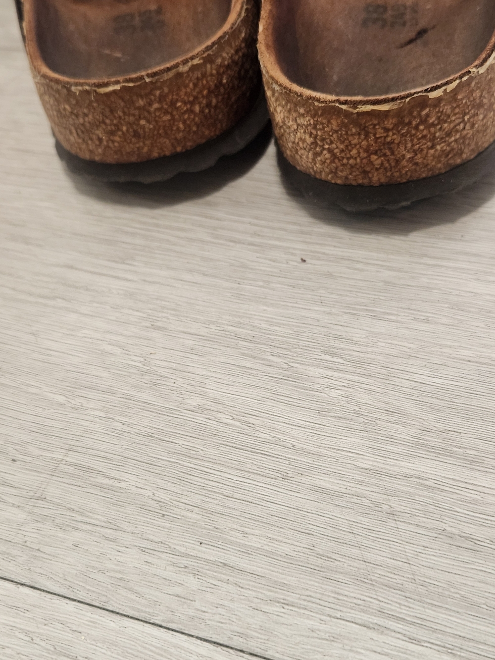 Birkenstock Mayari Taupe Crisscross Sandals - Size 38
​ - Picture 5 of 6